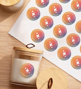 adesivo redondo personalizado impressao nuestra personalizados grafica