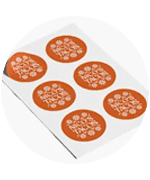 adesivo redondo personalizado impressão nuestra personalizados grafica