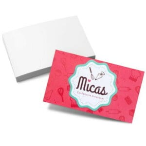 cartão de visita personalizado gráfica online impressão identidade visual nuestra personalizados