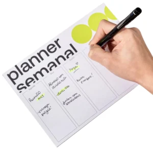 planner semanal personalizado brinde personalizado nuestra personalizados